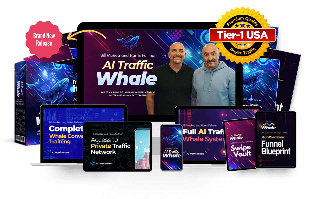 Ai traffic whale digital product includes